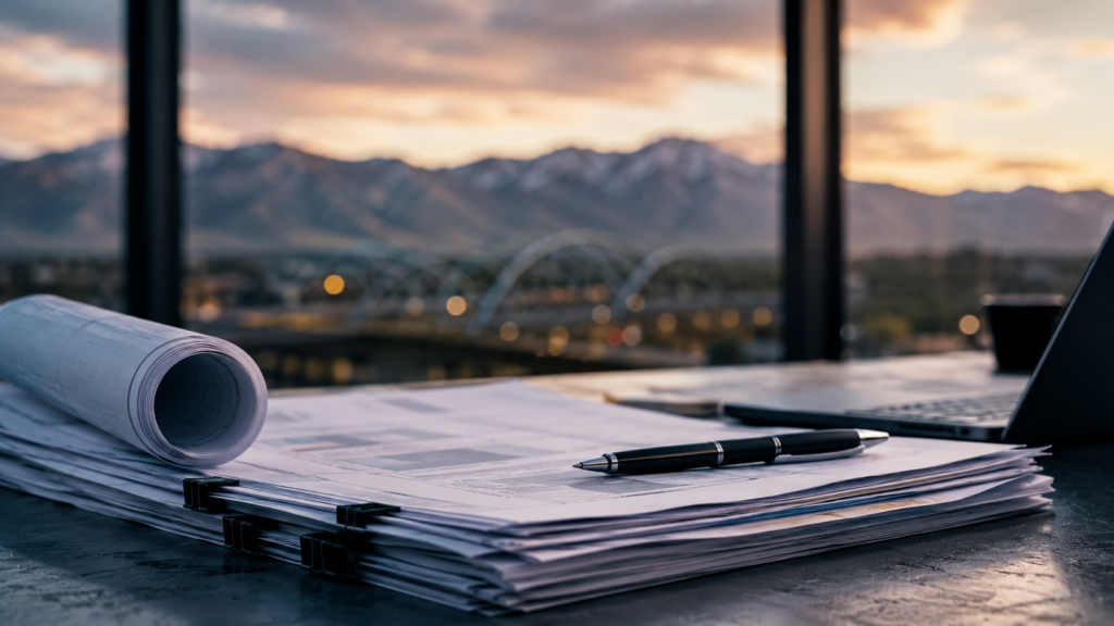 Colorado infrastructure bid planning with highway documents, plans, and compliance review before public works pricing.